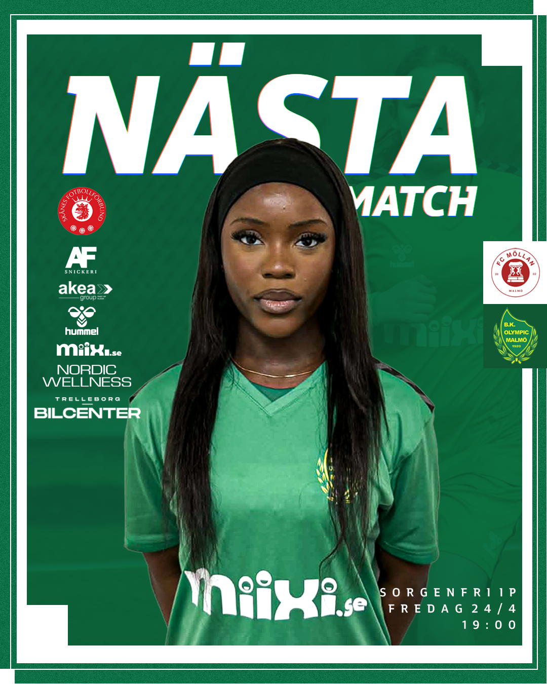 Nästa match – Möllan borta