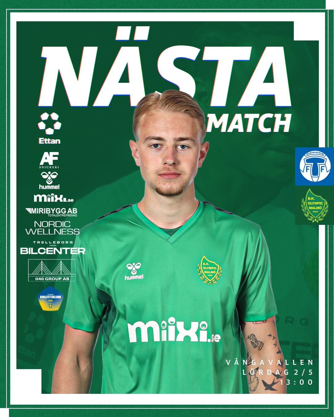 Skånederby i Trelleborg