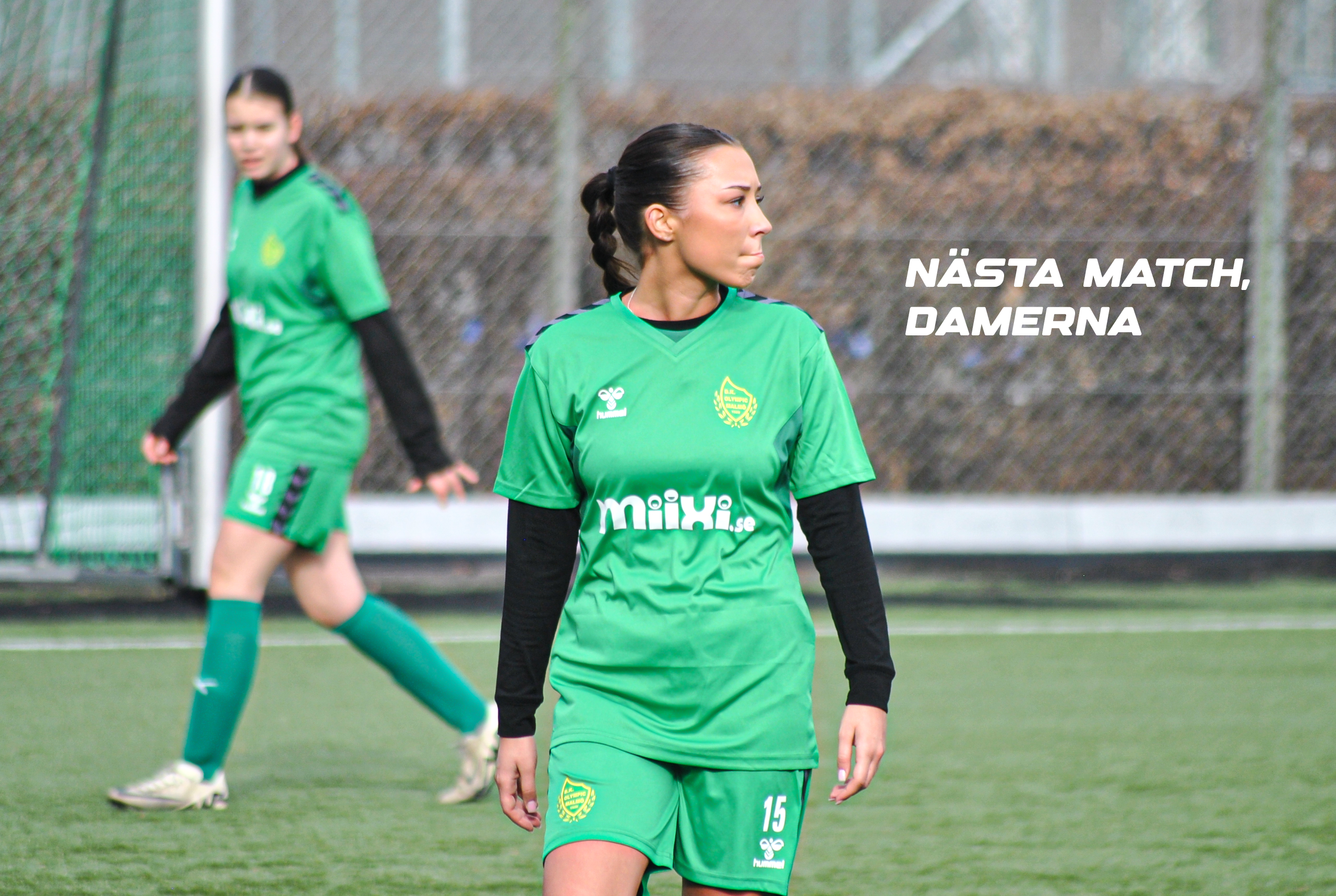 Nästa match damerna: Backarna hemma